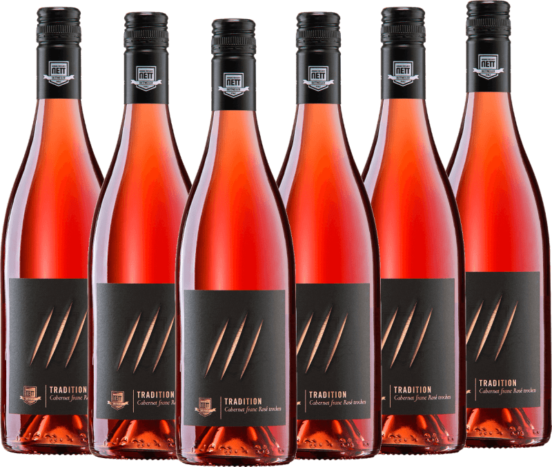 6x Vorteils-Weinpaket Tradition Cabernet Franc Rosé trocken - Bergdolt-Reif & Nett