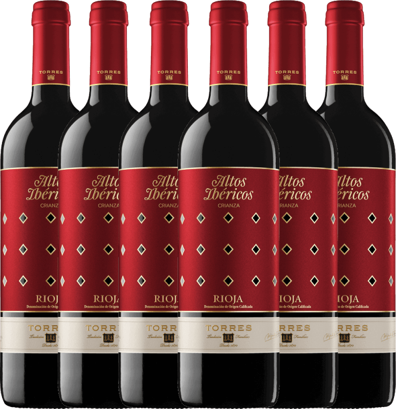6er Vorteils-Weinpaket - Altos Ibéricos Crianza Rioja DOCa - Miguel Torres