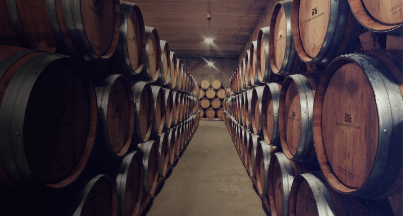 ...findet fast jeder Tares-Wein seinen Weg ins Fass