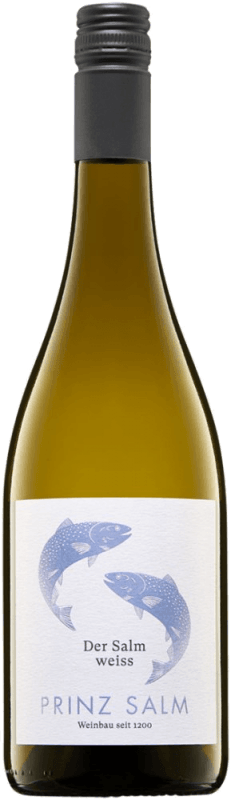 Der Salm weiß Landwein vom Rhein - Weingut Prinz Salm