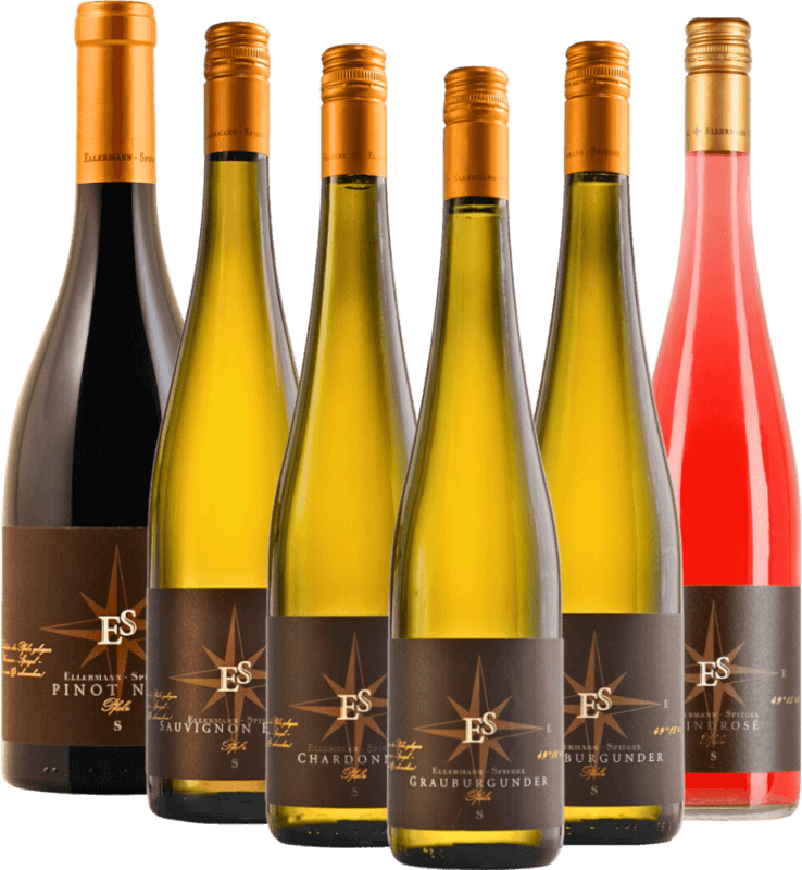 Pfalz fra sin gylne side - Ellermann-Spiegel Goldkapseln 6x smakspakke