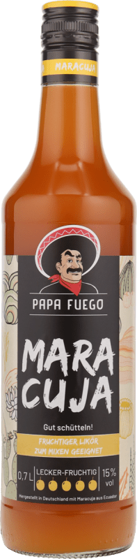 Maracuja Likör vegan - Papa Fuego