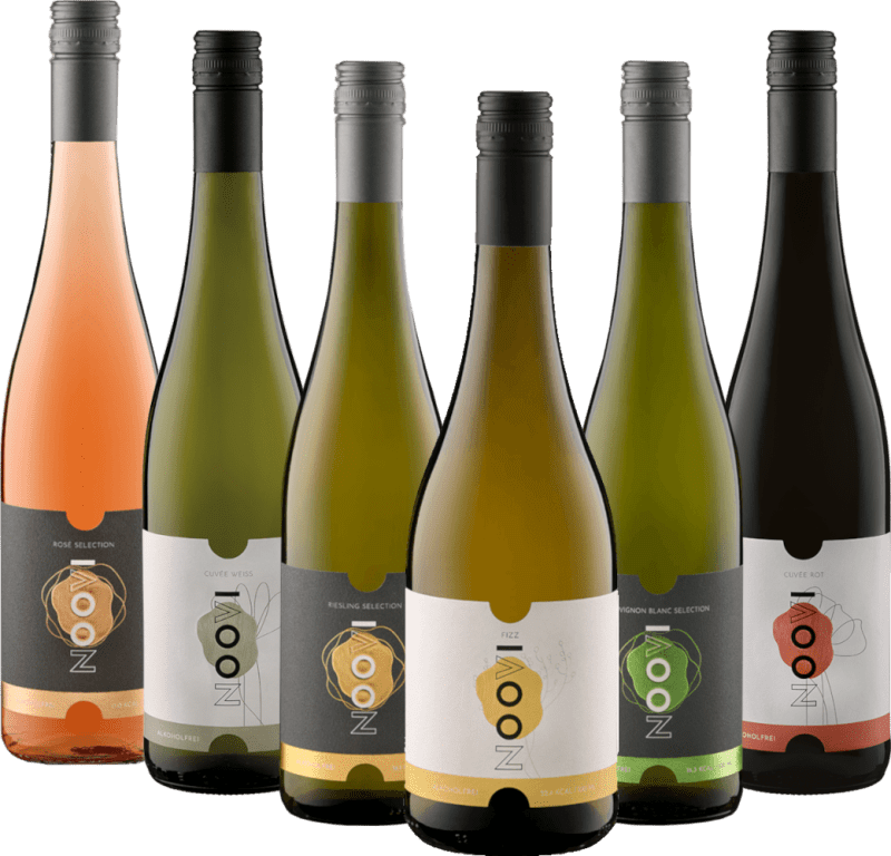 Alkoholfri vinsmaking med Noovi - 6x smaksprøvepakke