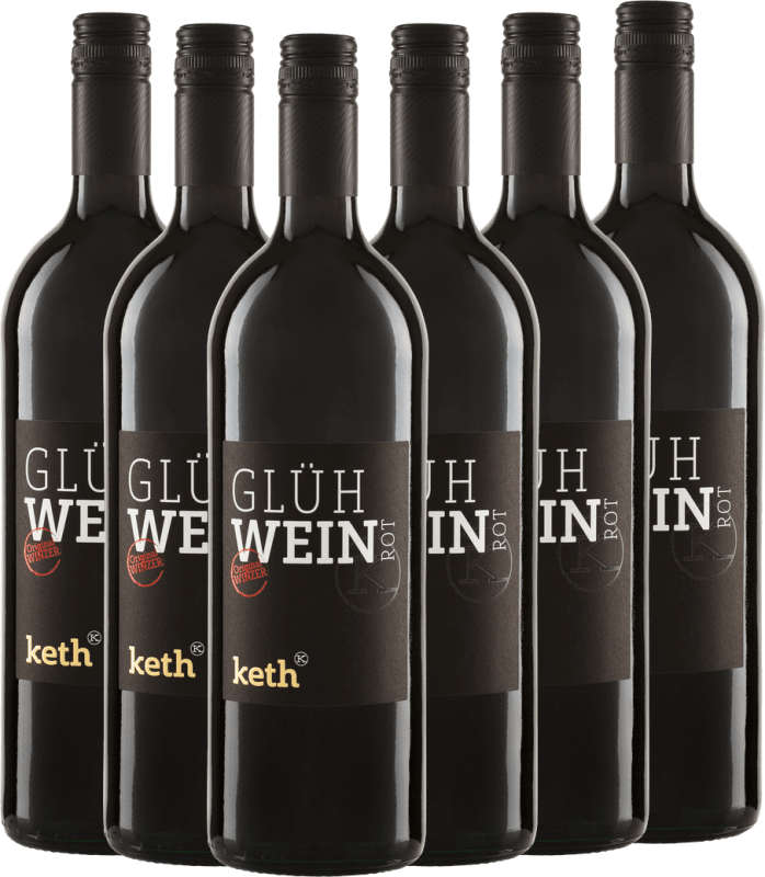6x Vorteils-Weinpaket Winzerglühwein Rot - Keth