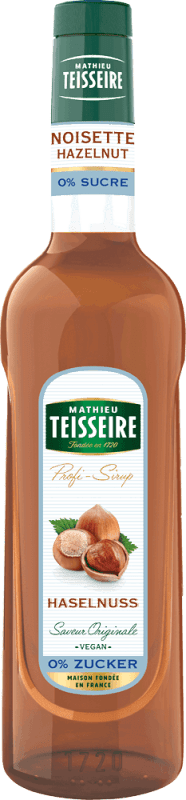 Profisirup Haselnuss Zero 0,7l - Mathieu Teisseire
