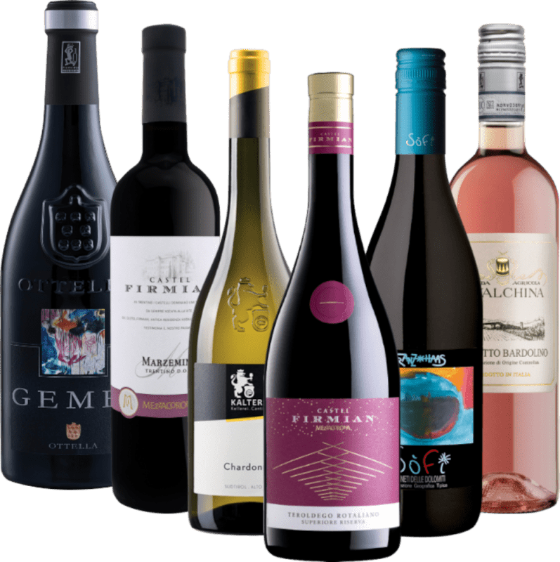 Campioni del Nord - 6x Oppdagelsespakke med norditalienske viner