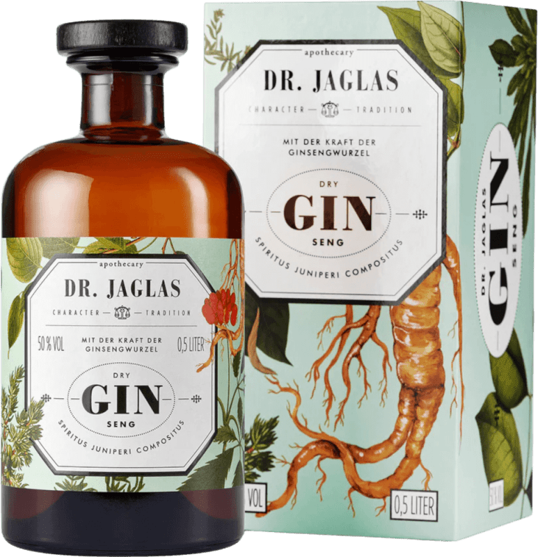 Navy Dry Gin-seng 0,5l - Dr. Jaglas