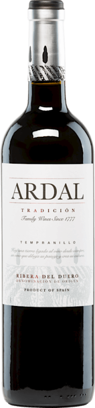 Ardal Tradición Tempranillo Ribera del Duero DO - Bodegas Balbás