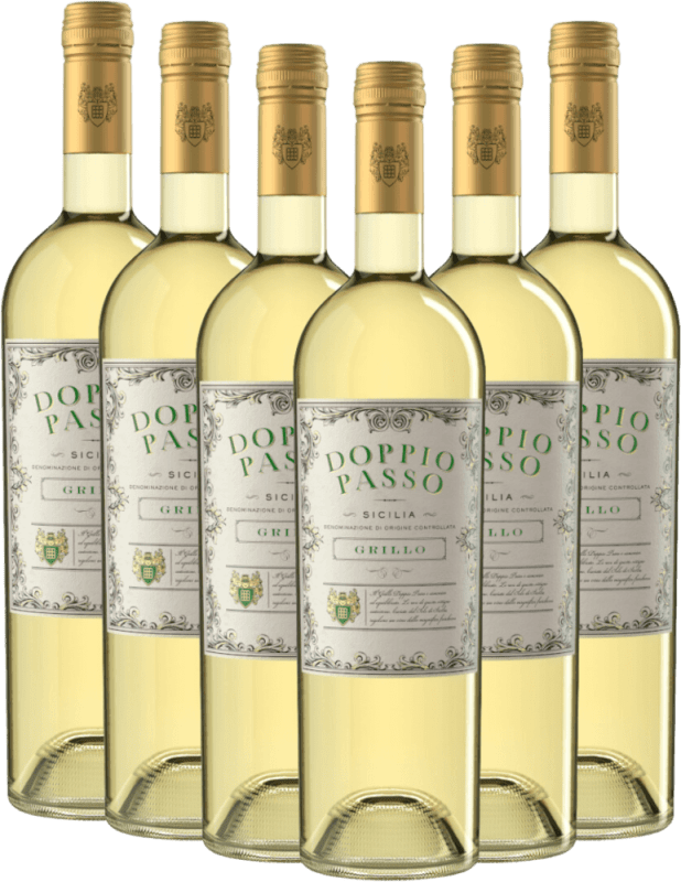 6er Vorteils-Weinpaket - Doppio Passo Grillo Sicilia DOC - CVCB