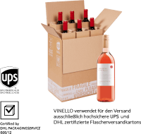 Vorschau: 6er Vorteils-Weinpaket - Cinsault Rosé 1,0 l - Maison Lavelle