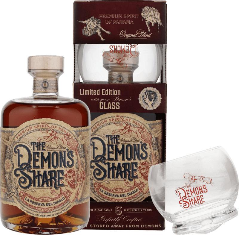 The Demon's Share 6 Years Old in GP inkl. Glas - La Compania del Diablo