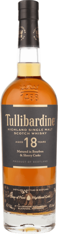 18 Years Old Highland Single Malt in GP - Tullibardine