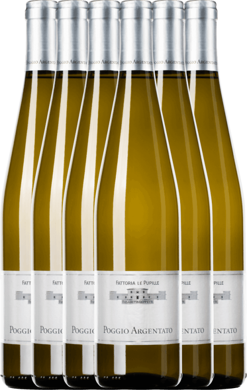 6er Vorteilspaket - Poggio Argentato Toscana Bianco IGT - Le Pupille