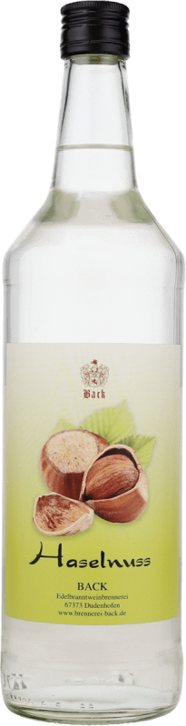 Haselnuss Schnaps Likör 1,0 l - Back