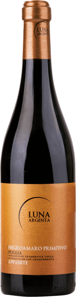 Vorschau: 6er Vorteils-Weinpaket - Appassimento Negroamaro Primitivo - Luna Argenta