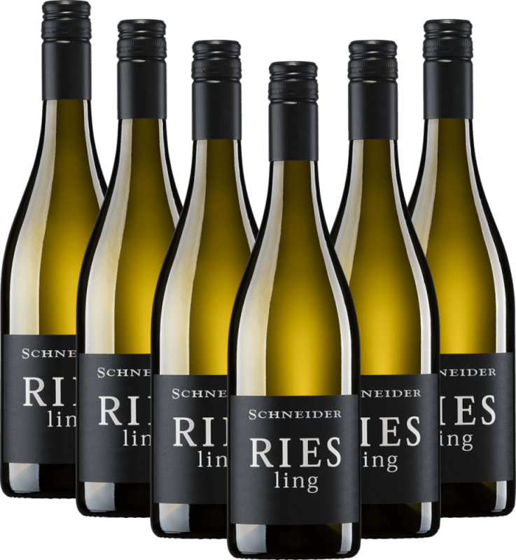 6er Vorteils-Weinpaket - Riesling trocken - Markus Schneider
