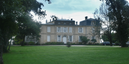 Utsikt over Château Belgrave