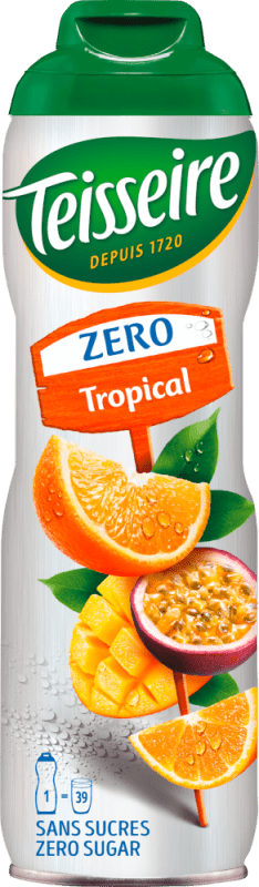 Sirup Tropical Zero 0,6l - Mathieu Teisseire