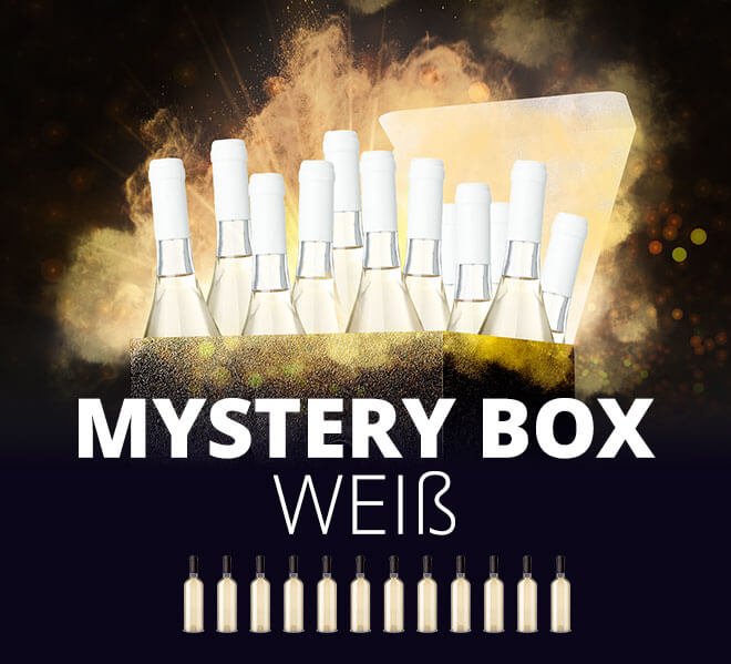 Mystery Box of 12 - white wine enjoyment with surprise factor from VINELLO