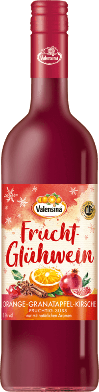 Fruchtglühwein Orange Granatapfel Kirsche - Valensina