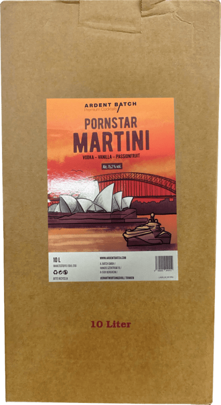 Nitro Pornstar Martini 10,0l Bag-in-Box - Ardent Batch