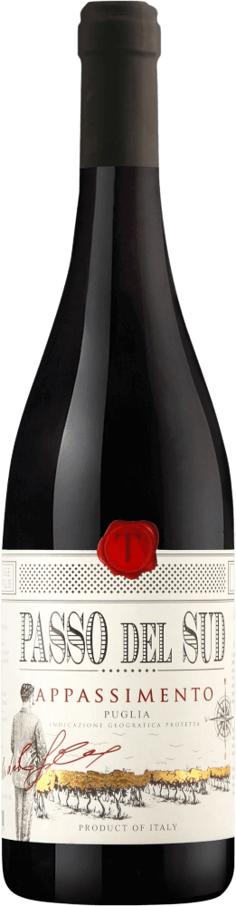 Vorschau: Passo del Sud Appassimento Puglia IGP fra Tagaro SLR – 12x fordels-pakke