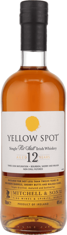 12 Years Old Pure Pot Still Irish Whiskey - Yellow Spot